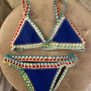 Triangle bathing suit